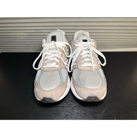 New Balance 990v5 Beige Gray Suede Mesh Sneakers Women’s 12 / Men’s 10.5 main image 7